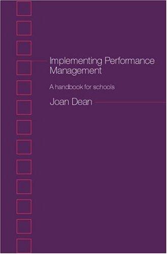 Implementing Performance Management