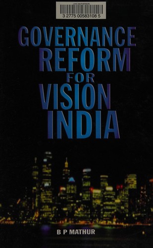 Governance Reform for Vision India
