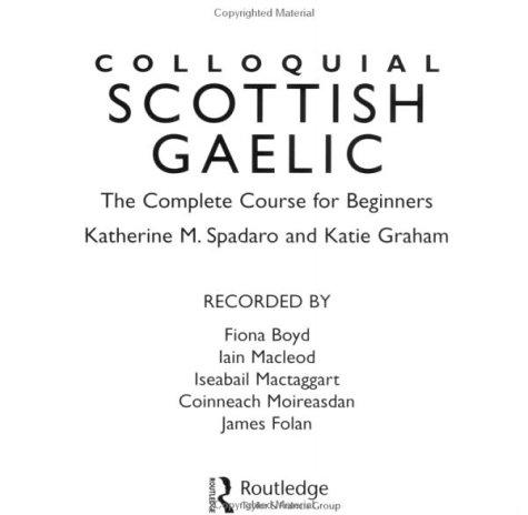Colloquial Scottish Gaelic