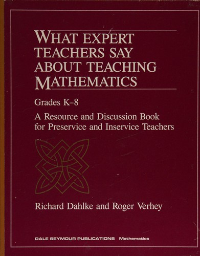 What expert teachers say about teaching mathematics, grades K-8