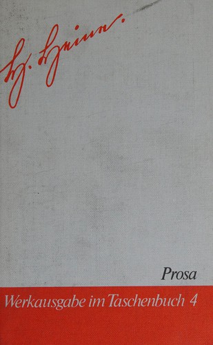 Werkausgabe im Taschenbuch