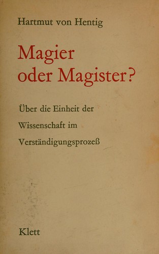 Magier oder Magister?