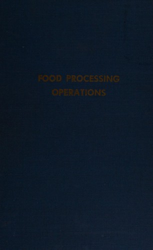 Food processing operations