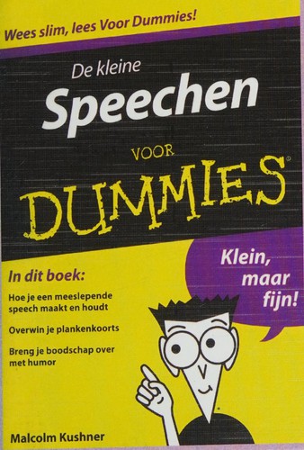 De kleine speechen voor dummies