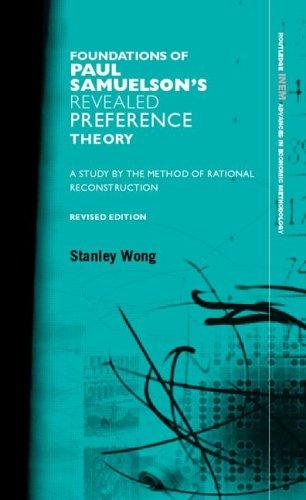 The foundations of Paul Samuelson's revealed preference theory
