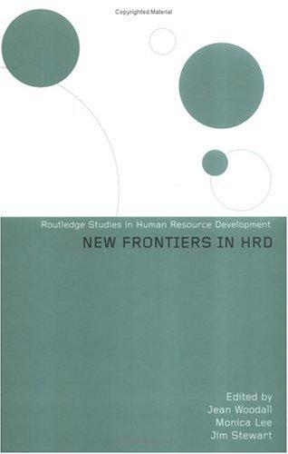 New Frontiers in Human Resource Development