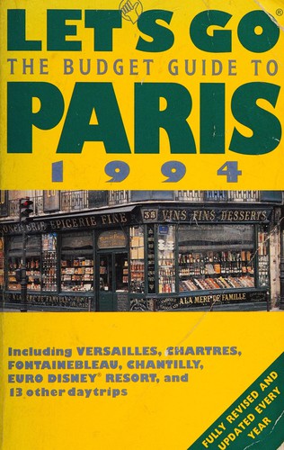 Let's go, the budget guide to Paris