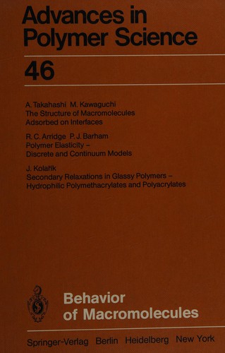 Advances in Polymer Science