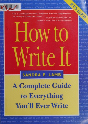 How to write it