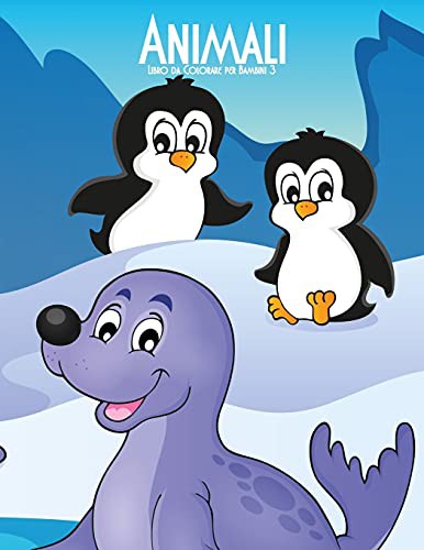 Animali Libro da Colorare per Bambini 3