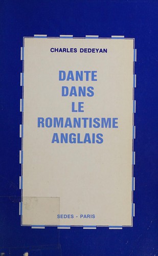 Dante dans le Romantisme anglais