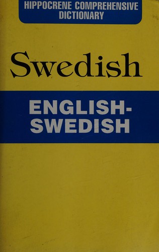English/Swedish Dictionary (Hippocrene Comprehensive Dictionary)