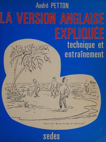 La version anglaise expliquée