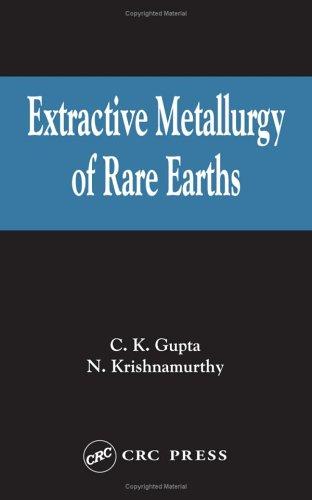 Extractive metallurgy of rare earths