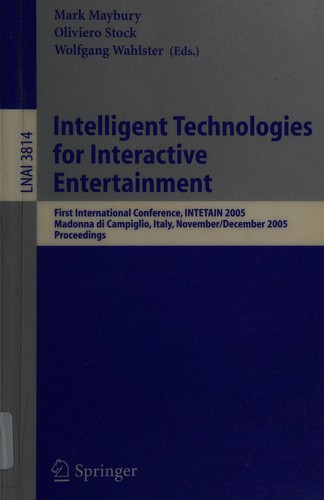 Intelligent technologies for interactive entertainment