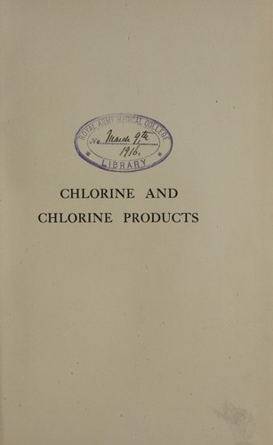 Chlorine & chlorine products