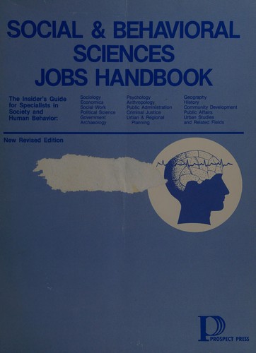 Social and Behavioral Sciences Jobs Handbook