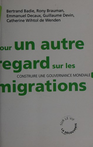 Pour un autre regard sur les migrations