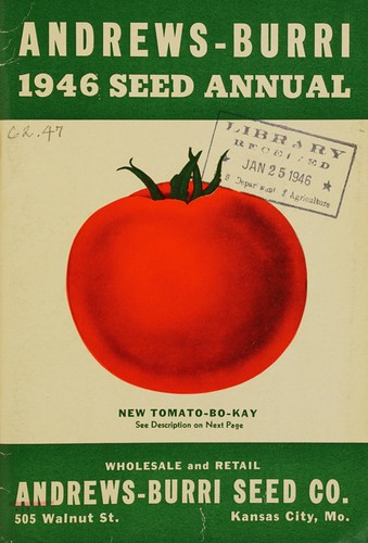 Andrews-Burri 1946 seed annual