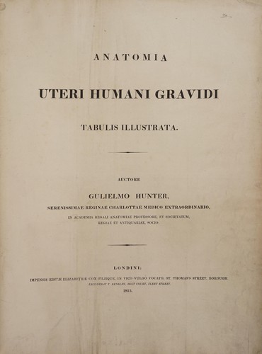 The anatomy of the human gravid uterus exhibited in figures