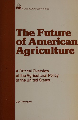 The future of American agriculture