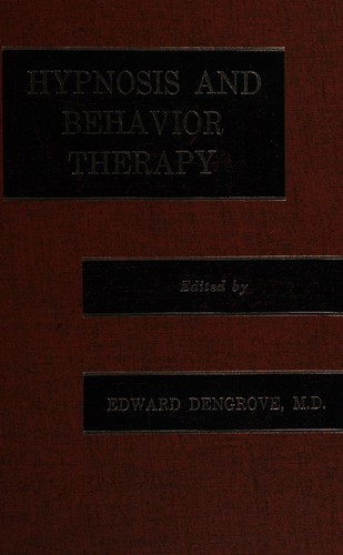 Hypnosis and behavior therapy