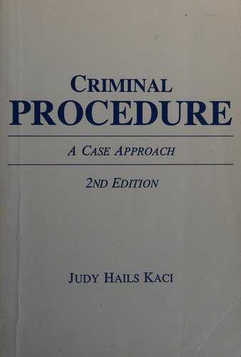 Criminal Procedure