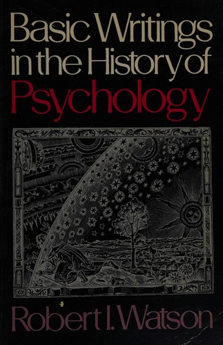 Basic writings in the history of psychology