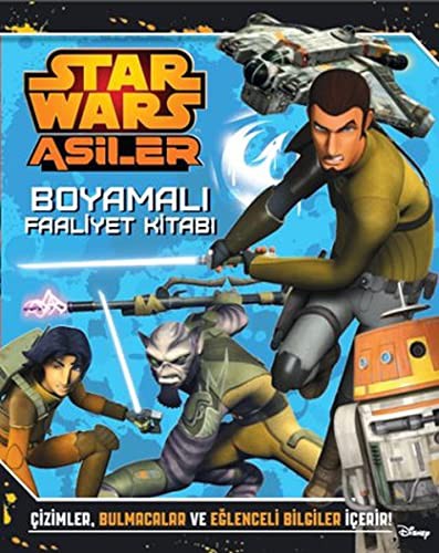 Starwars Asiler Boyamali Faaliyet Kitabi