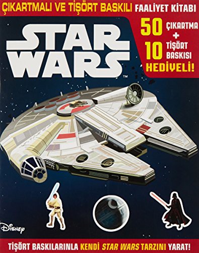 Disney Star Wars - Çikartmali ve Tisört Baskili Faaliyet Kitabi