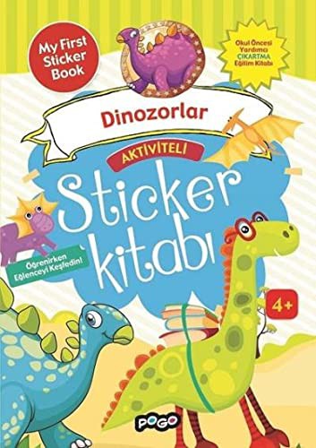 Aktiviteli Sticker Kitabi - Dinozorlar