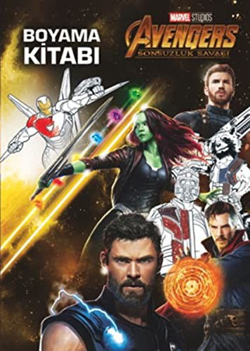 Marvel Avengers Sonsuzluk Savasi - Boyama Kitabi. Translated by Sima Özkan