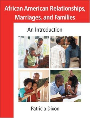 African American Relationships, Marriages, and Families