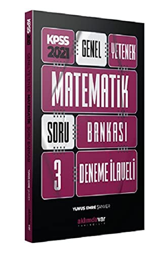 2021 KPSS Genel Yetenek Matematik Soru Bankasi 3 Deneme