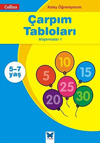 Collins Kolay Öğreniyorum - Çarpım Tabloları Alıştırmalar 1