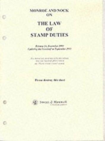 Monroe and Nock on the law of stamp duties