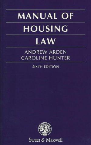 Manual of Housing Law