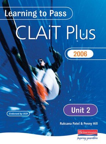 Learning to Pass CLAIT Plus 2006