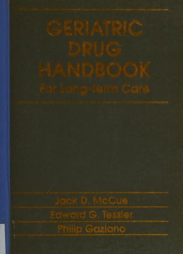 Geriatric drug handbook for long-term care