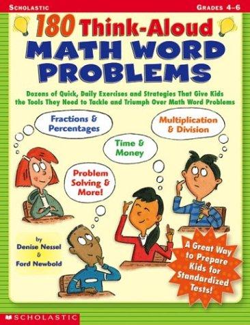 180 Think-Aloud Math Word Problems