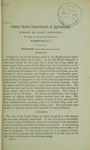 Fenugreek