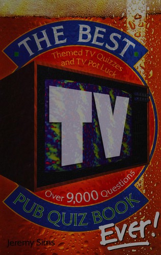 The best TV pub quiz book ever!