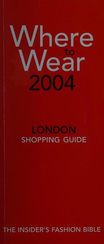 Where to wear 2004