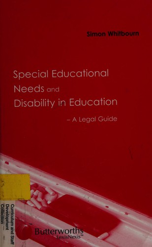 Special Education Needs and Disability in Education - a Legal Guide