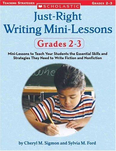 Just Right Writing Lessons