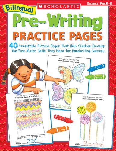 Bilingual Pre-Writing Practice Pages