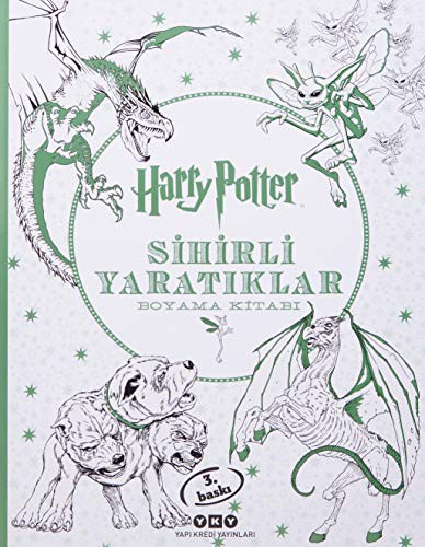 Harry Potter Sihirli Yaratiklar Boyama Kitabi