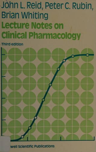 Lecture Notes on Clinical Pharmacology