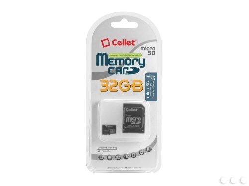 Cellet 32GB Karbonn K 600 Micro SDHC Card is Custom Formatted for digital high speed, lossless recording! Includes Standard SD Adapter.