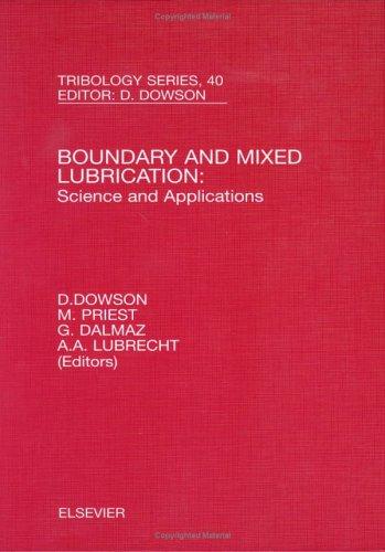 Boundary and Mixed Lubrication